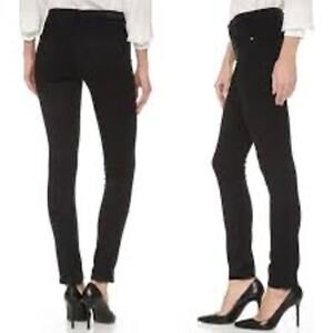 AG Adriano Goldschmied The Stilt Cigarette Leg Black Jeans Women’s Size 27R